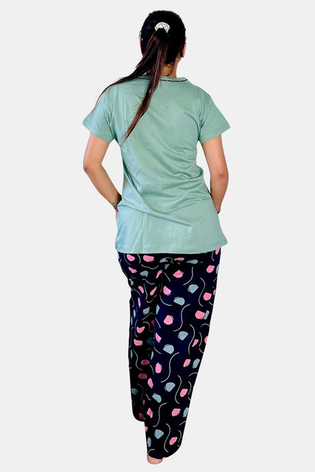 Sweetmoon Plus Size Loungewear - Green — image 2